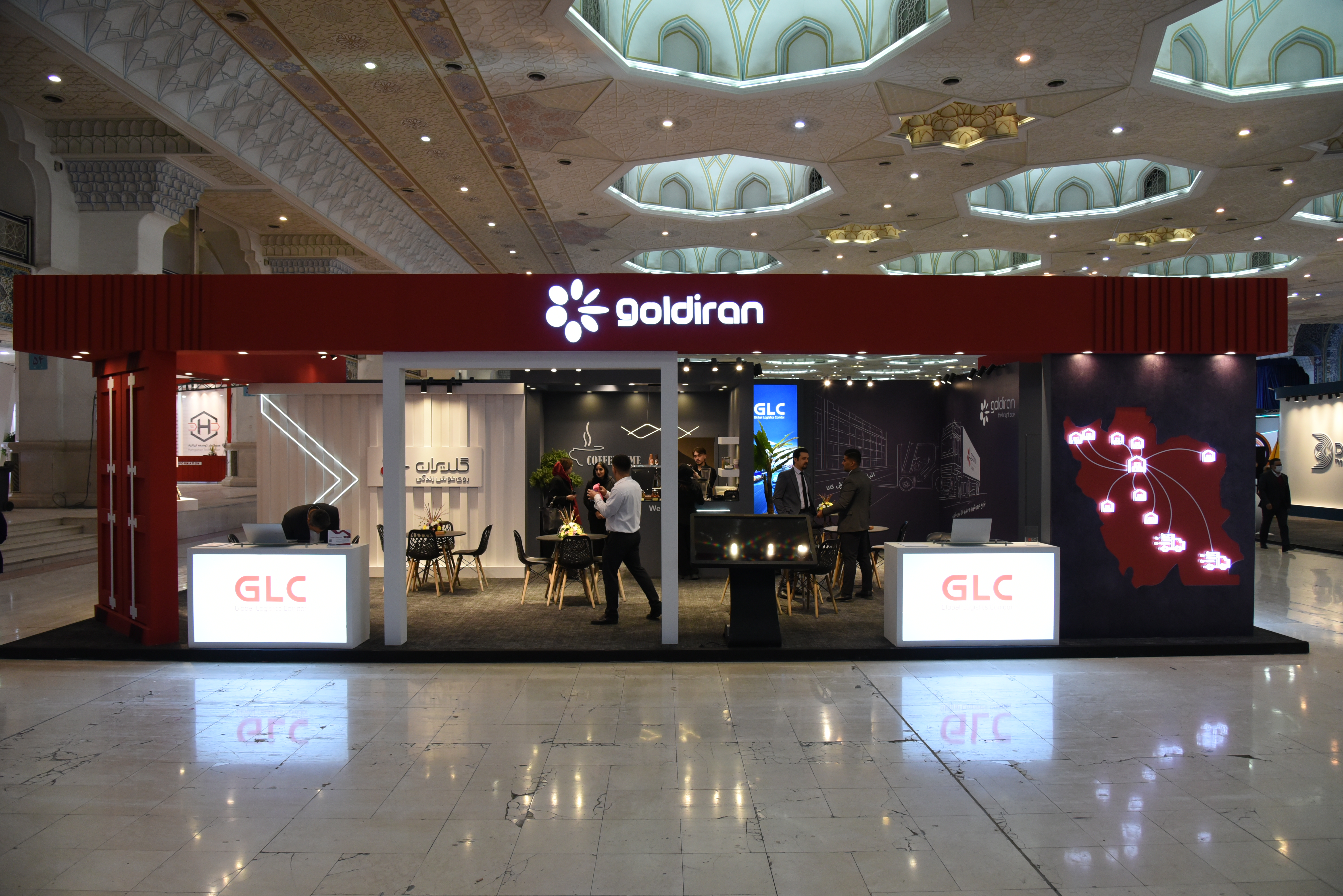 گزارش: لجستیک گلدیران؛ تجربه ای که در نمایشگاه روایت شد!