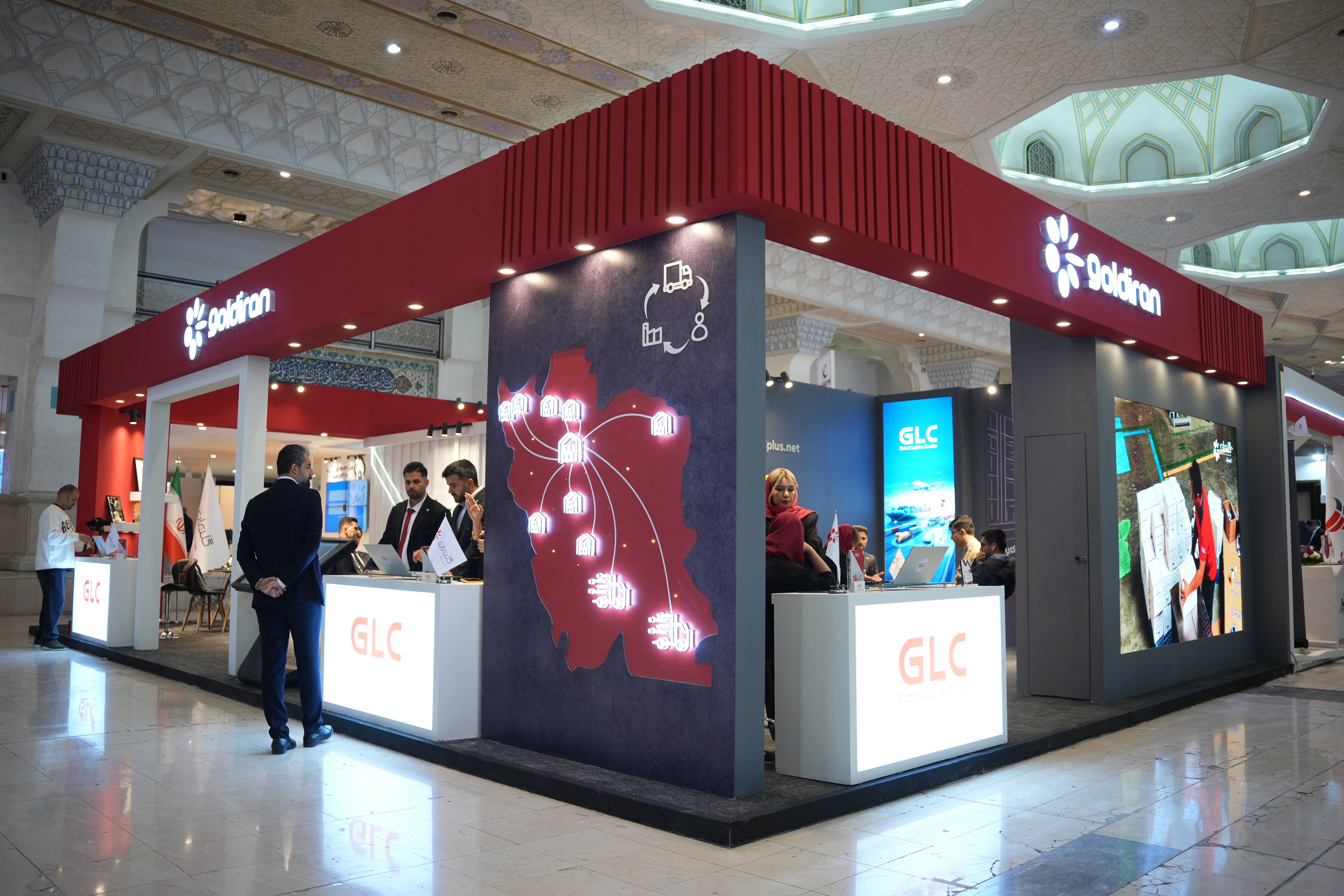 تیزر حضور شرکت لجستیک گلدیران در نمایشگاه حمل و نقل و لجستیک