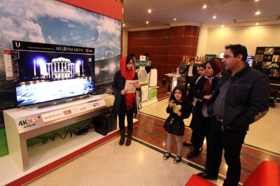 برج زیبای ایران زمین میزبان جدیدترین محصولات صوتی و تصویری ال‌جی