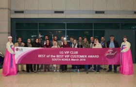 مشتریان برگزیده ال جی و گلدیران ، نوروز را در کره جنوبی گذراندند و تجربه ای بیادماندنی رقم زدند