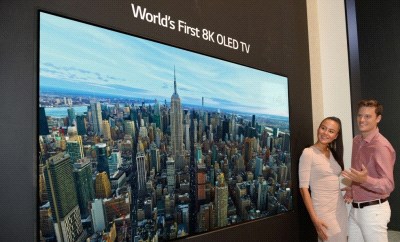 اولین تلویزیون 8K  دنیا