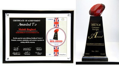 جایزه شعف مشتری از MENA در سال 2013