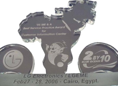 جایزه تجربه برتر خدمات در مرکز اطلاعات مشتریان (CIC) در خاورمیانه و افریقا